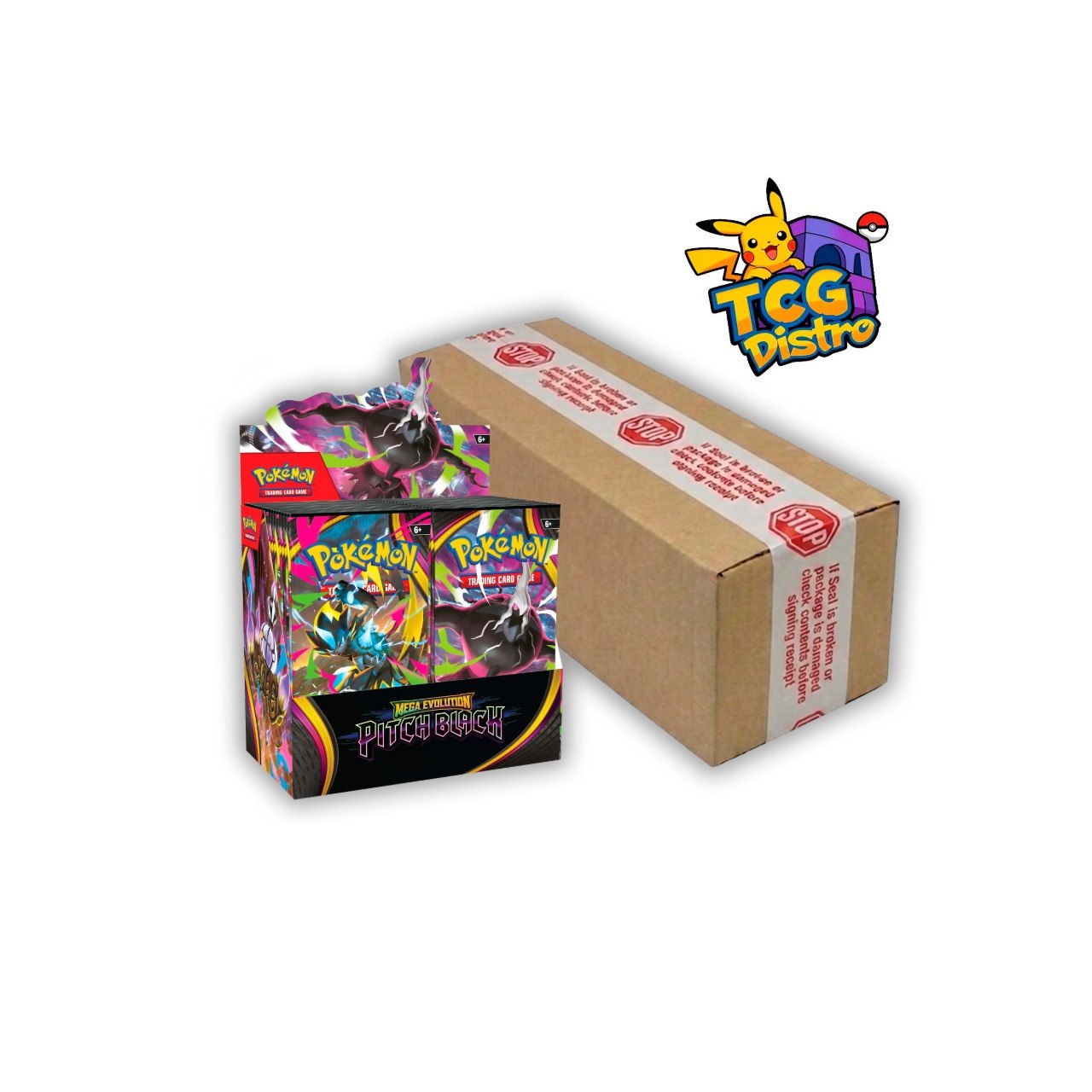 40000pre Booster オーダーメイド品 PITCH BLACK BOOSTER BOX CASE (X6 BOOSTER BOX) (ME05) PRE ORDER
